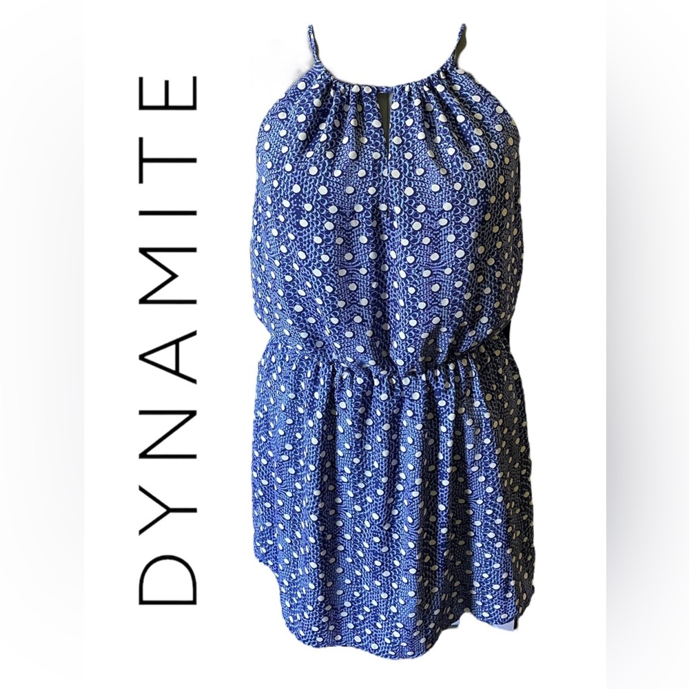 Dynamite Polkadot Dress - Picture 1 of 8